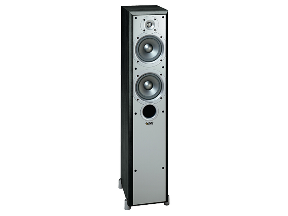 PRIMUS P252 - Black - 2-Way Dual 5-1/4 inch Floorstanding Loudspeaker - Hero